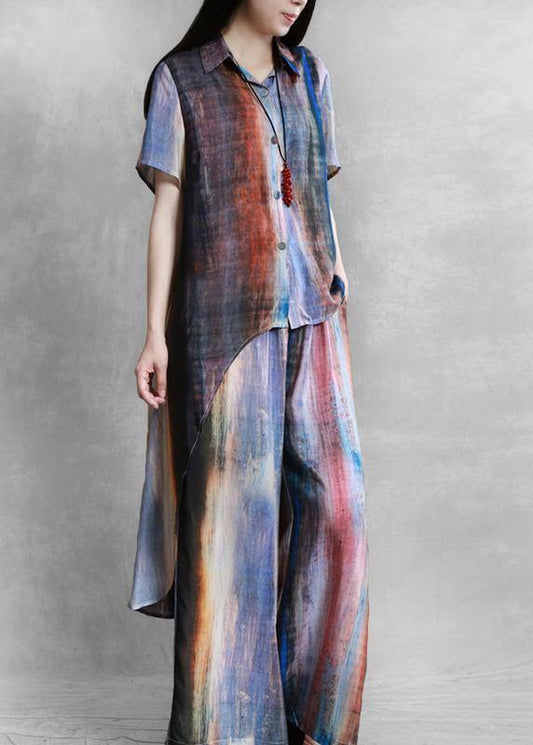 20 summer women's suit irregular high-end two-piece suit - SooLinen