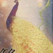 2024 neue goldene Phoenix-Prints, Baumwoll-Strickoberteile, lässiger Langarmpullover in Übergröße