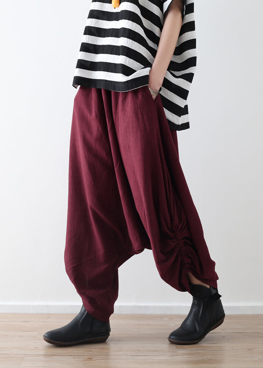 2019 summer new original design women's loose large hanging wide leg pants