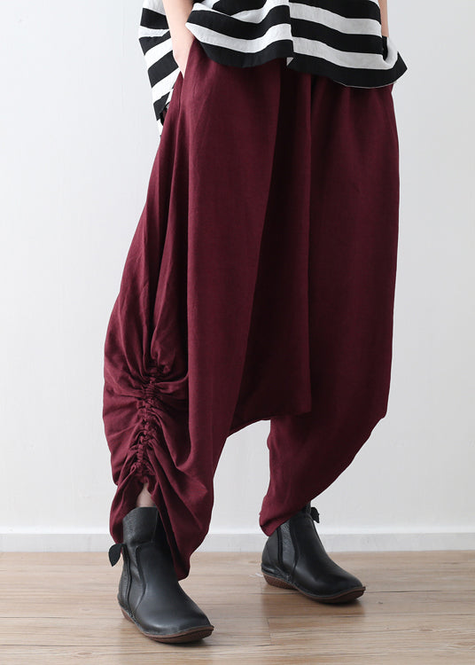 2019 summer new original design women's loose large hanging wide leg pants