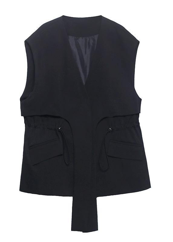 2021 Black Fashion Close Waist Versatile Cotton Jacket - SooLinen