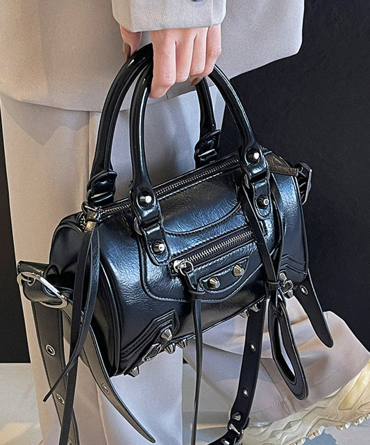 2025 New Original Design Beige Faux Leather Tote Crossbody Bag