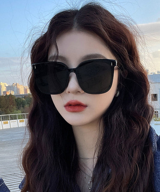 2026 New Black Resin UV Protection Sunglasses