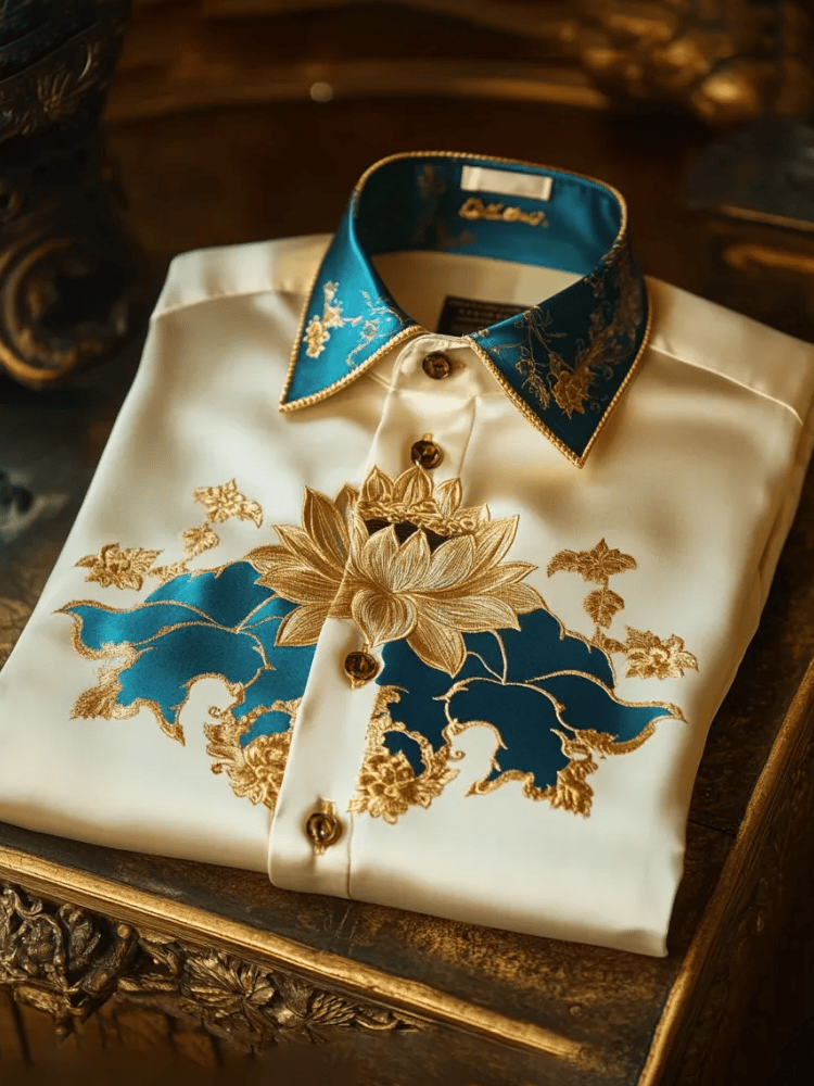 Men's Luxury Business Long Sleeve Shirt