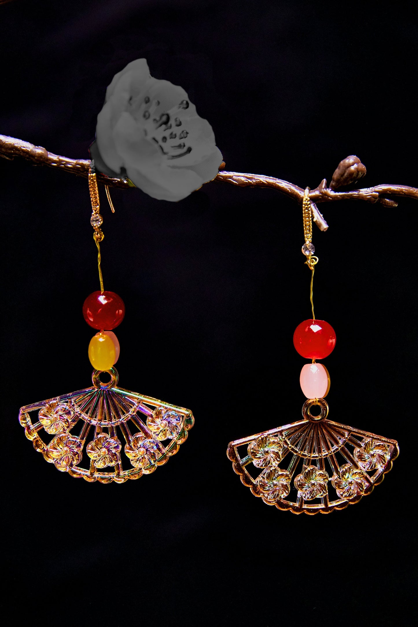 Pendientes colgantes de acrílico Unique Sector