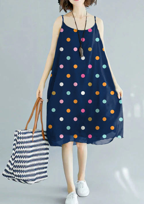 Handgemachte schwarze Chiffonkleidung für Frauen Spaghettiträger Maxi Sommerkleid