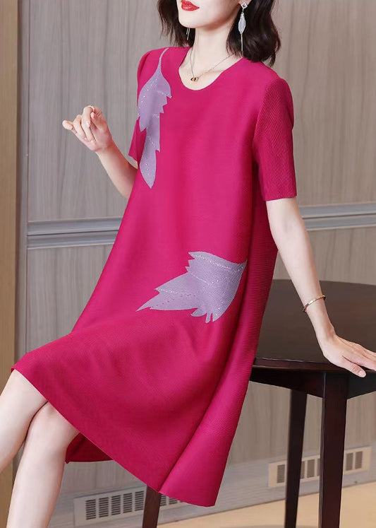 Art Apricot bestickte Patchwork-Spitzen-Sommerkleider