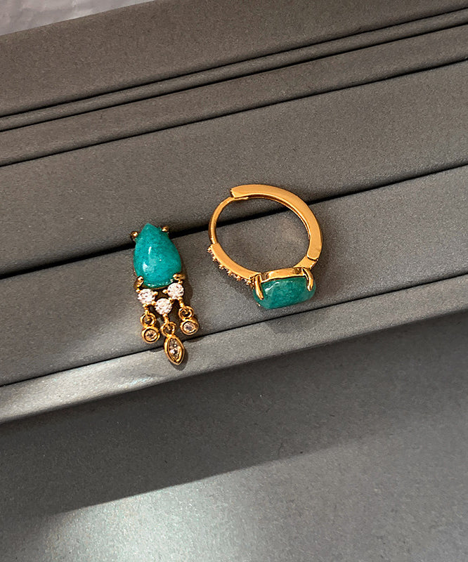 Beautiful Ethnic Style Fine Turquoise Drop Earrings