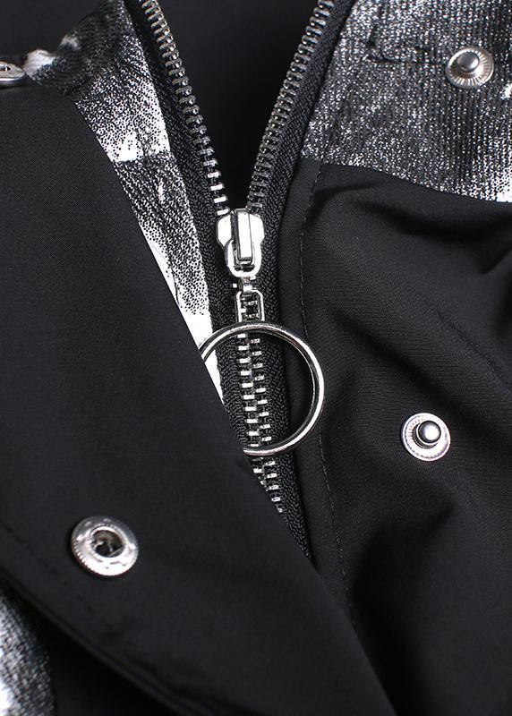 Bohemian Plus Size tunic coat Wardrobes hooded zippered fall coats - SooLinen