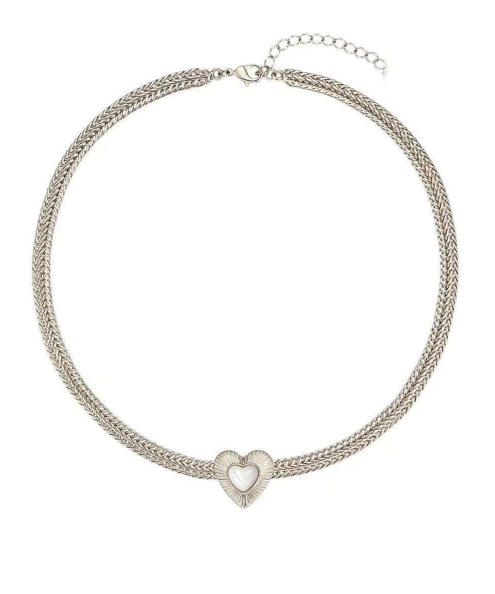 Boutique Gold Alloy Love Shell Pendant Necklace