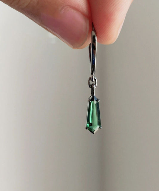 Boutique Silk Ohrhänger aus Sterlingsilber mit Edelsteinen