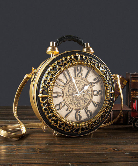 Boutique Stylish Green Faux Leather Round Bag