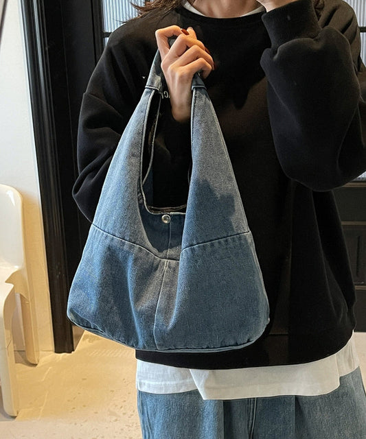 Casual Versatile Large Capacity Denim Shoulder Bag