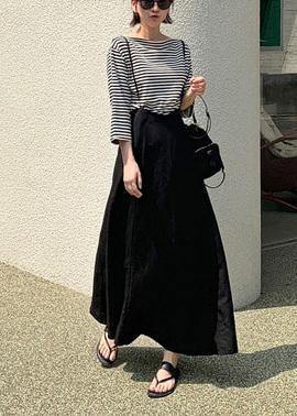 Chic beige cotton tunic dress Spaghetti Strap Plus Size summer Dress - SooLinen