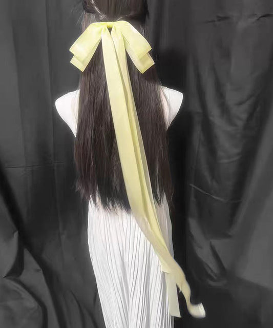 Haarnadel im chinesischen Stil mit Schleife aus grüner Legierungsspitze