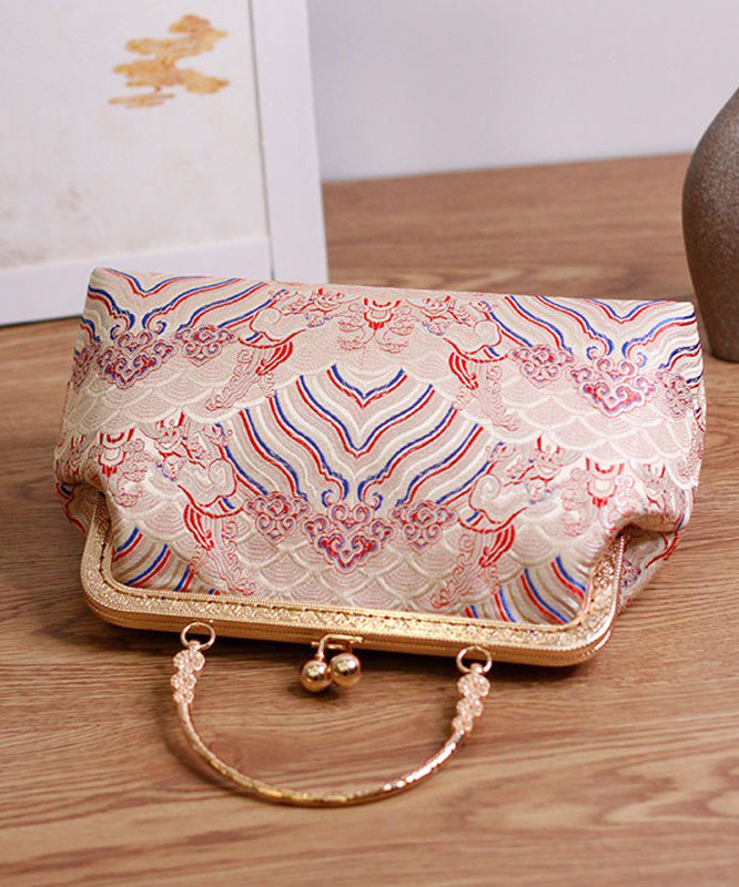 Chinese Style Original Handmade Pink Tote Bag