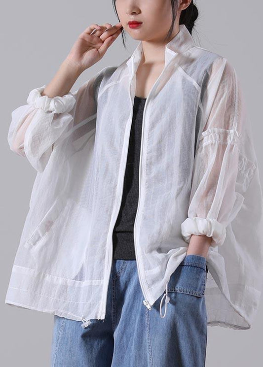 Club Pink UPF 50+ Coat Jacket Long sleeve Summer Coat - SooLinen
