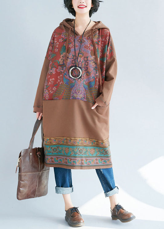 Schokolade Sweatshirts Kleider Kordelzug Taschen Frühling