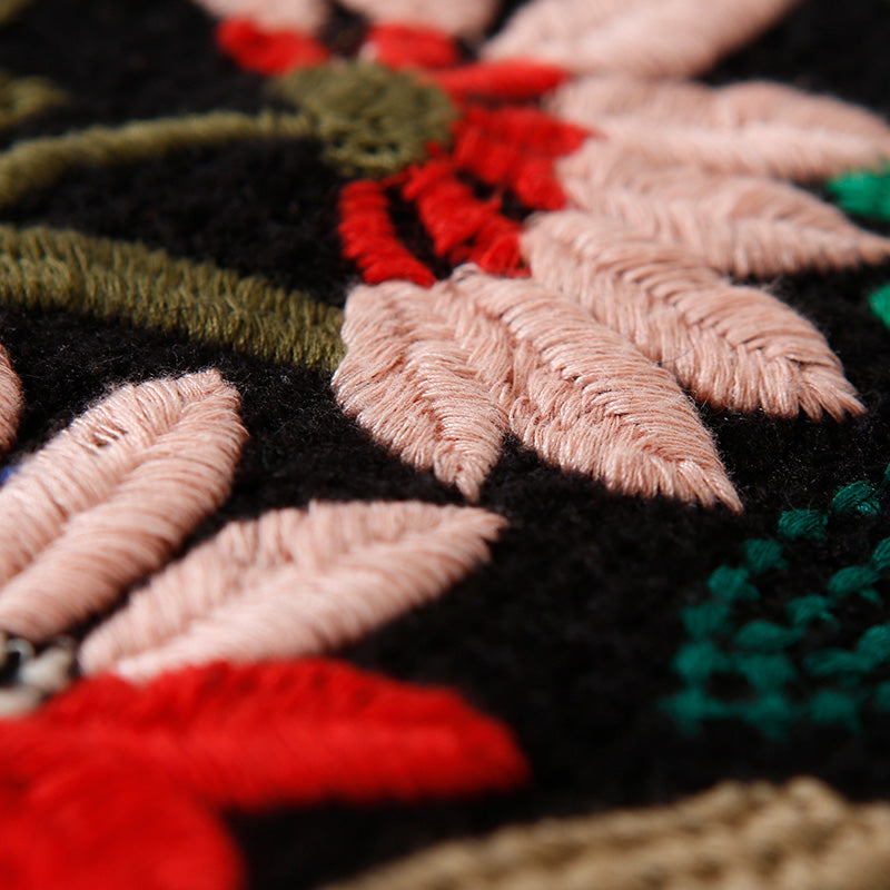 Niedlichen Pullover wetter Frauen o neck schwarz Hässliche strickwaren