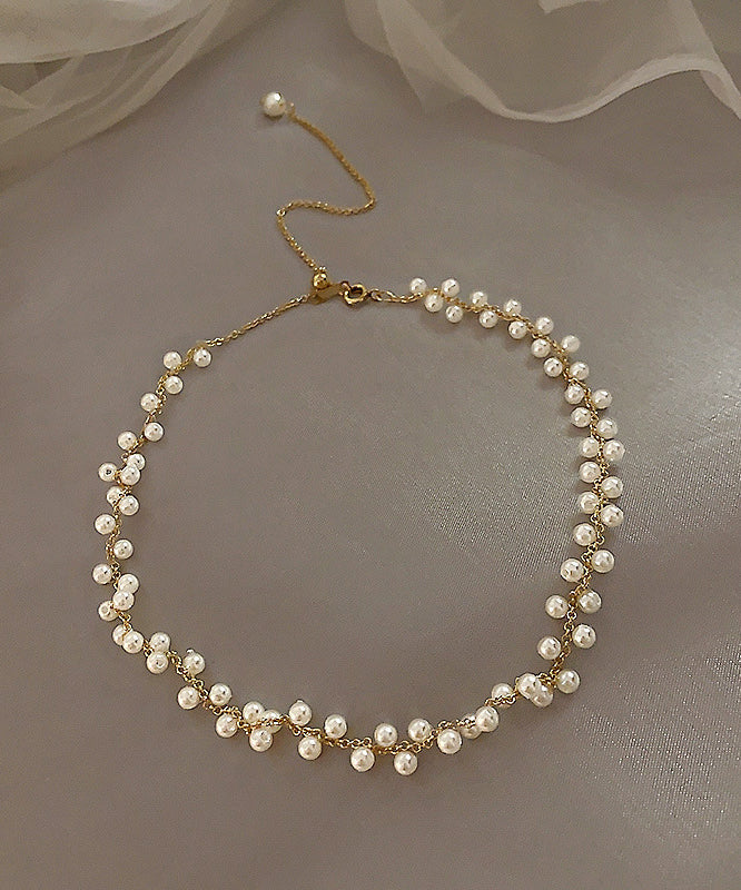 DIY Goldlegierung Perlenquaste Charm Armband