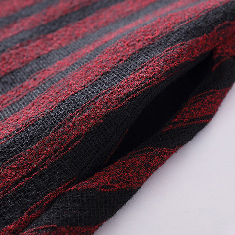 Mode 2018 Neue High Neck Striped A Line Maxikleider für Frauen