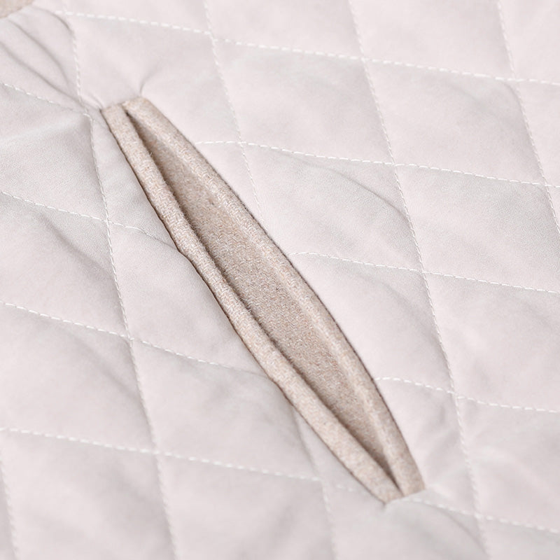 Mode schwarz Wolle jacken plus größe Winter mantel patchwork frauen mäntel