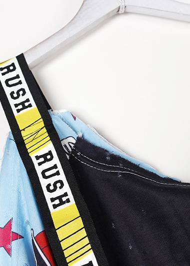 French red off the shoulder Cotton clothes side open oversized summer Dresses - SooLinen