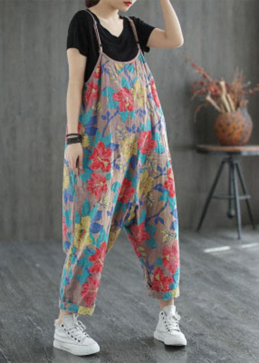 Khaki Lose Overall Hosen Loch Frühling