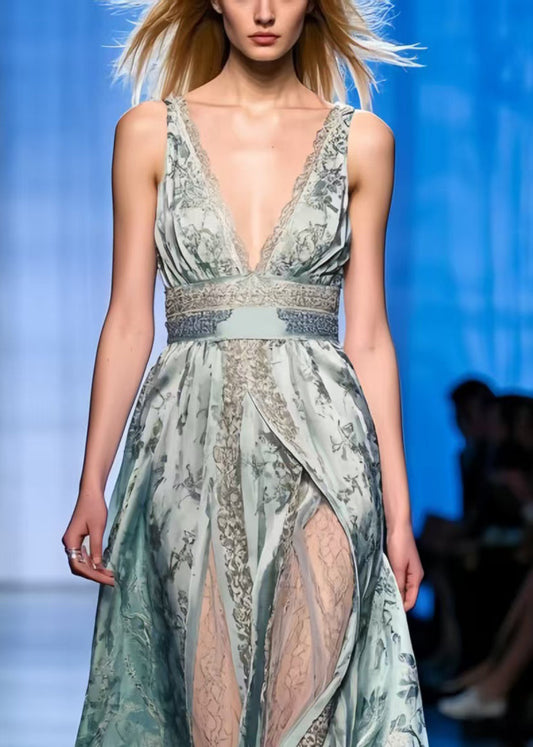 Modern Cinched Exra Large Hem Chiffon Vacation Dress Summer