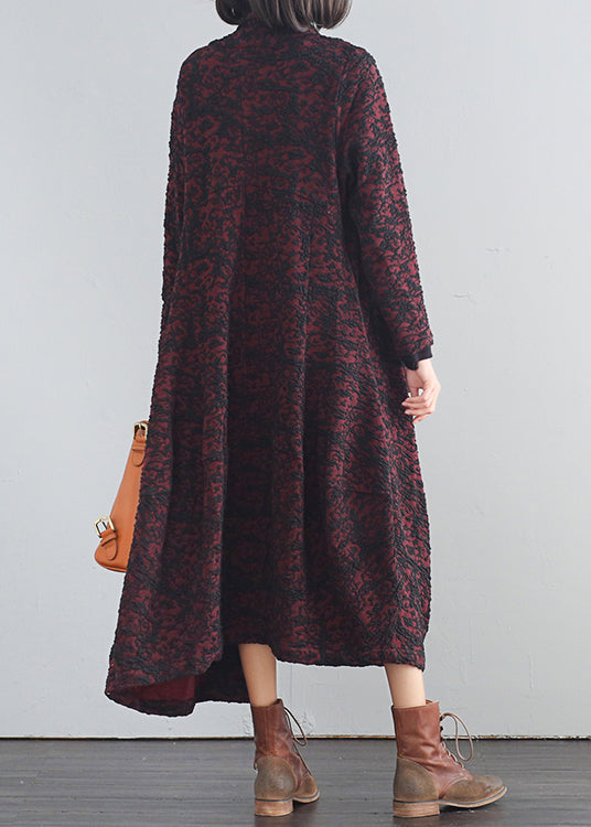 Mulberry Trenchcoats mit V-Ausschnitt und Print und Knöpfen für den Herbst