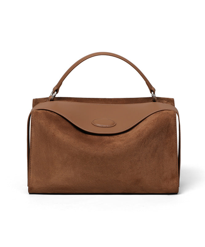 New Brown Solid Durable Calf Leather Doctor Bag