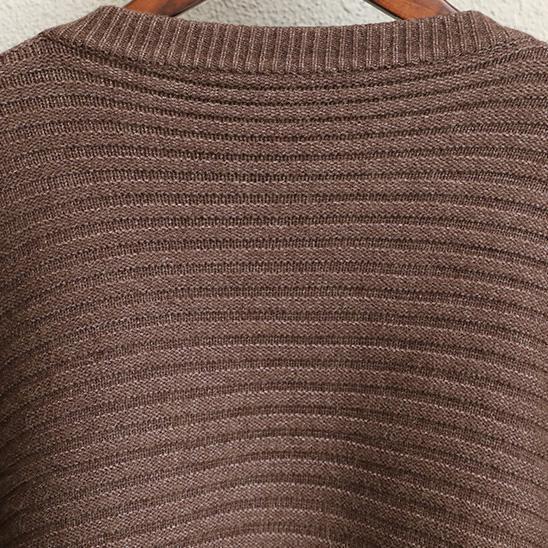 Neuer modischer schwarzer und schokoladenbrauner Vintage-Kurzmantel mit Knopfleiste für Damen