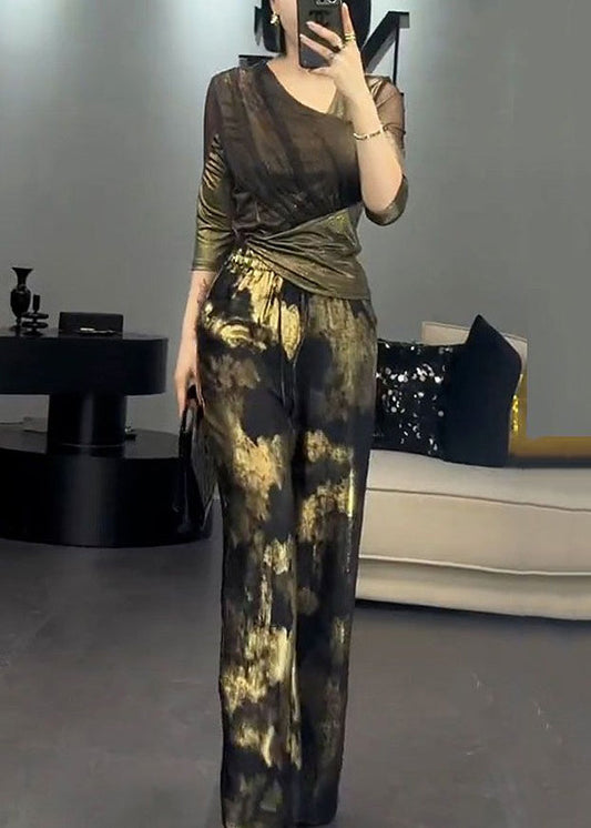 Neu Foto Farbe Taschen Tüll Patchwork Zwei Stücke Set Halbe Hülse