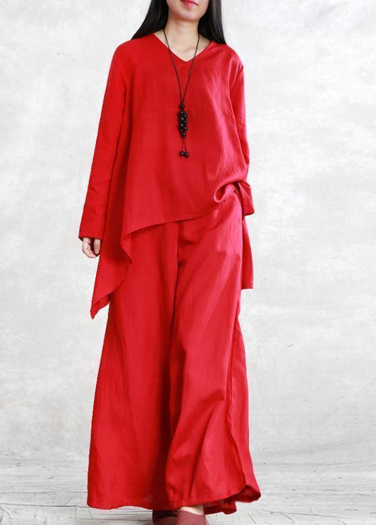 Spring 2021 Tencel suit black large size irregular ladies casual two pieces - SooLinen