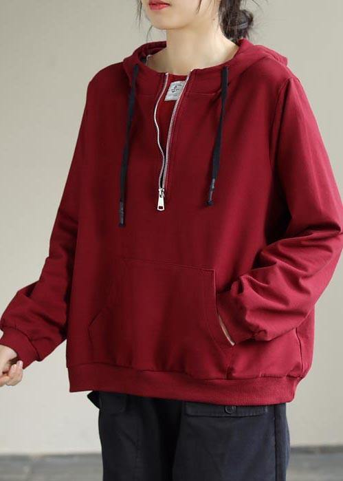 Style Green Shirts Hooded Cinched Spring Shirt - SooLinen