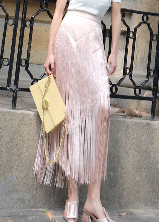 Vintage Rosa Zip Up Quaste Patchwork Rock Frühling