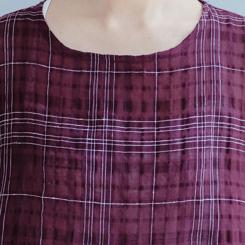 Frauen Casual Gitter Lose Sommer Schnürung Schwarzes Kleid