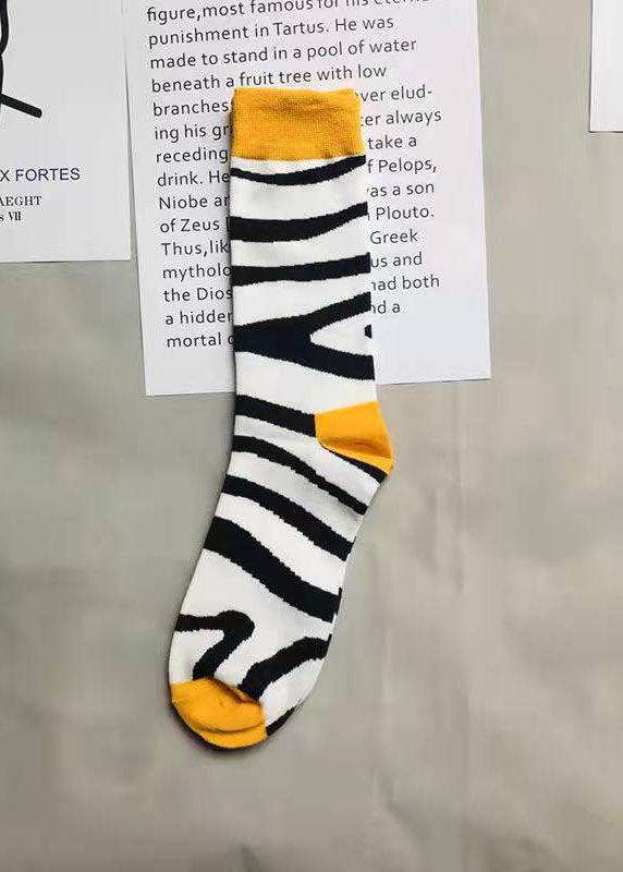 Damen Jacquard Paitings Baumwollsocken bis zur Mitte der Wade