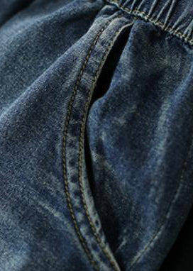 Damen Patchwork Burr Spring Vintage Weite Beinhose