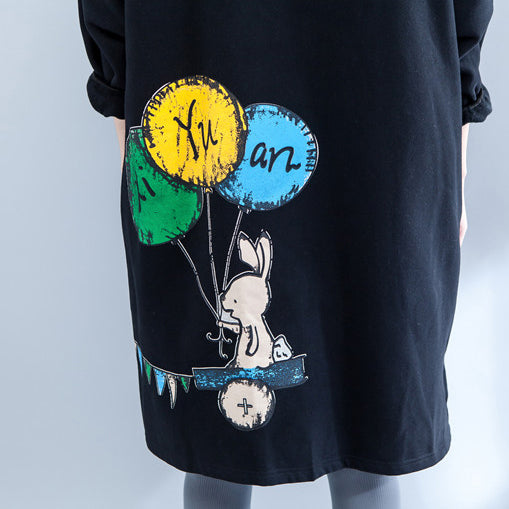 Herbst winter neue dicke baumwolle mäntel plus größe casual mit kapuze pritns strickjacken