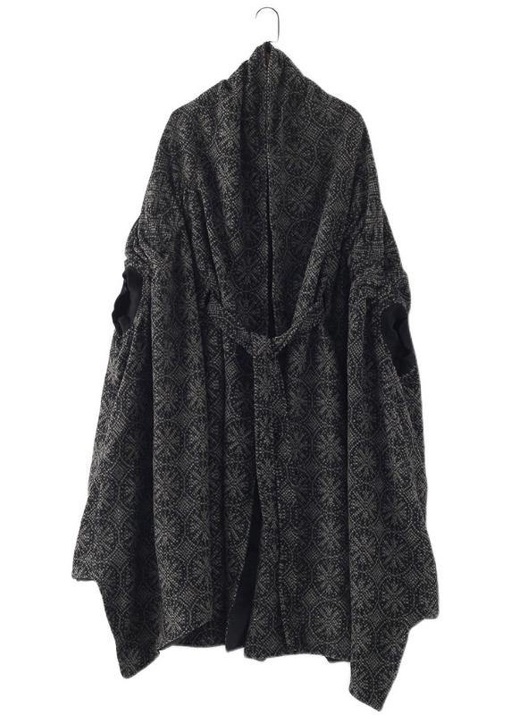 boutique plus size clothing Jackets & Coats cloak women coats asymmetric wild wool coat - SooLinen
