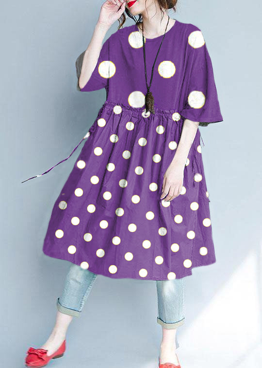 Italienisches schwarzes Leinen-Steppkleid mit Rüschen, lockeres Sommerkleid