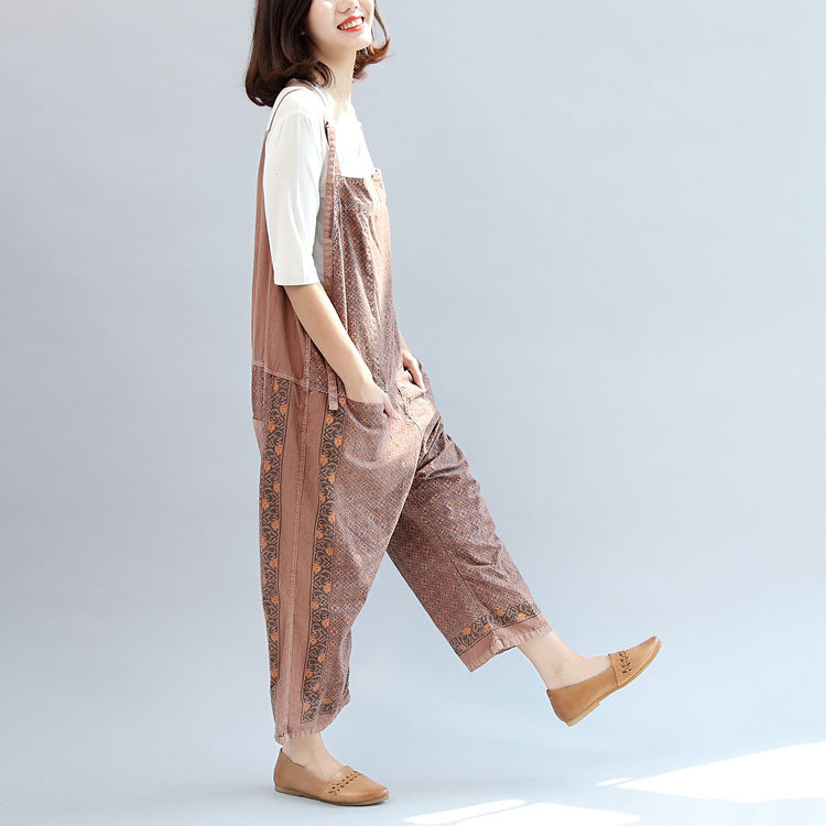 Neue herbst baumwolle patchwork prink hosen oversize overall hosen