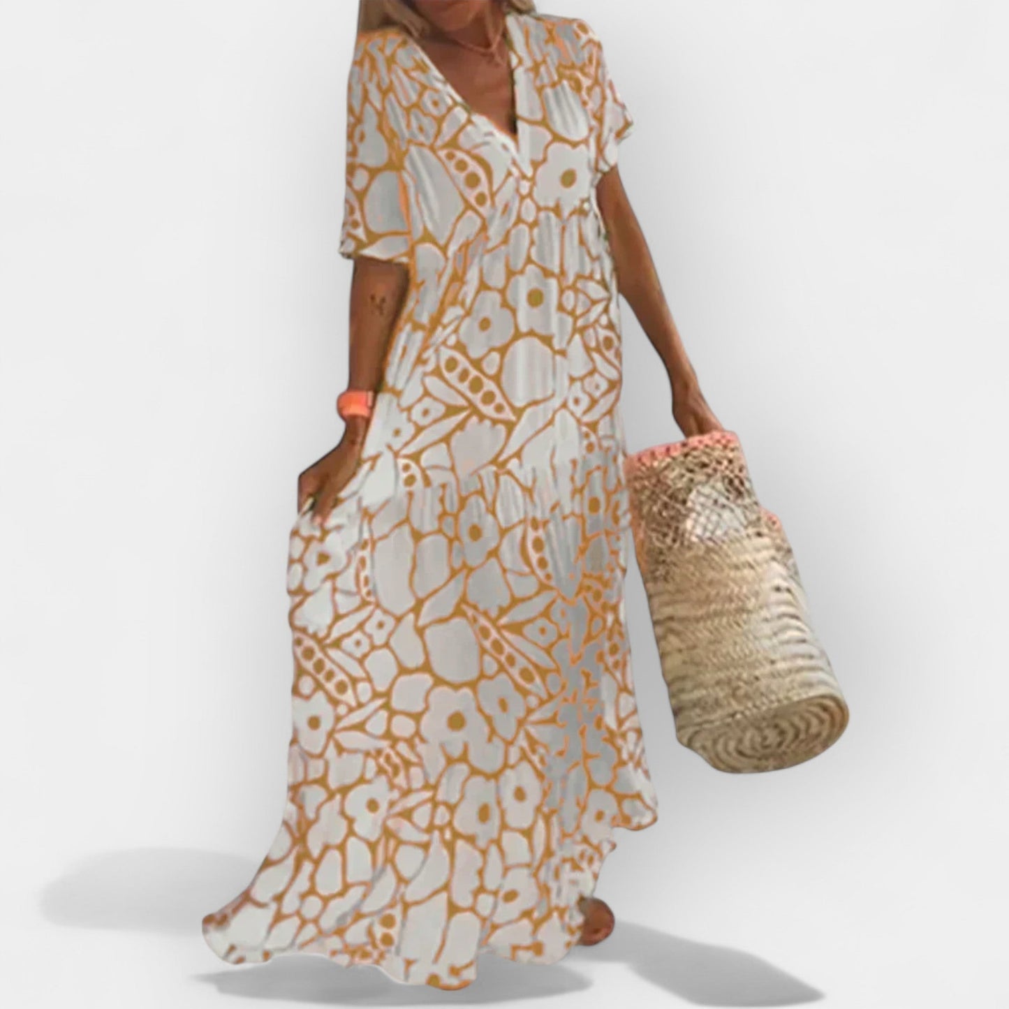 Airy Summer Dress with Print