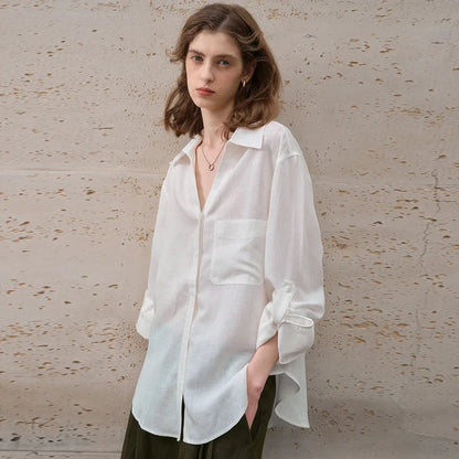 Classic Linen Shirt for Women