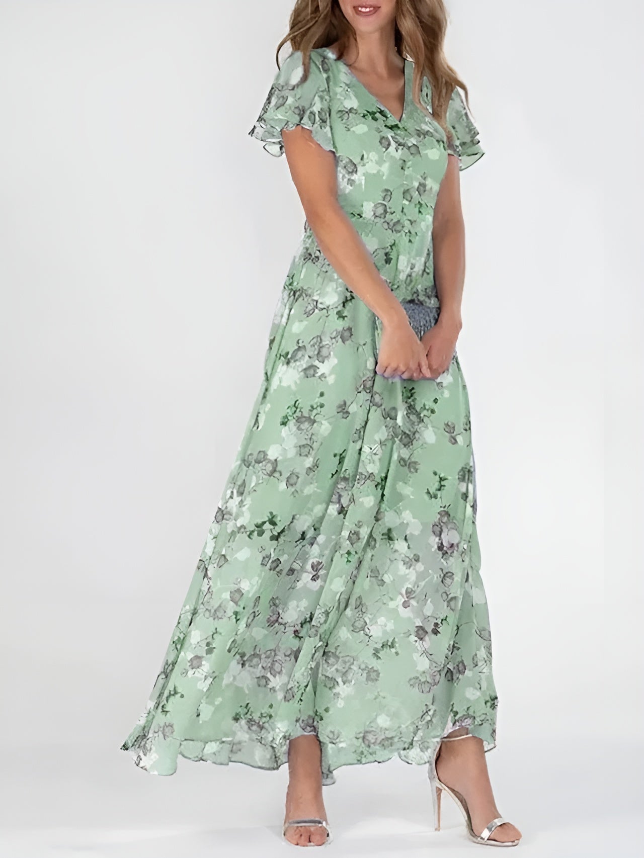 Elegant Dress that Covers the Belly