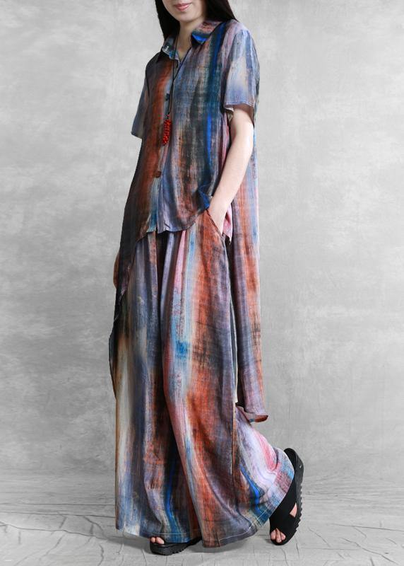 20 summer women's suit irregular high-end two-piece suit - SooLinen