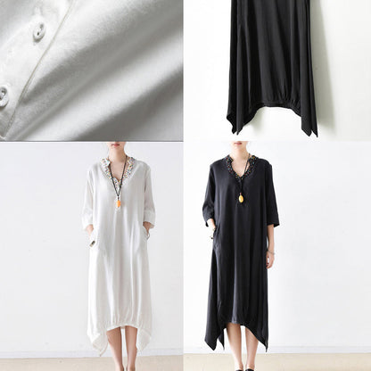 2024 Trend Herbst Freizeitkleid Oversize Maxikleider