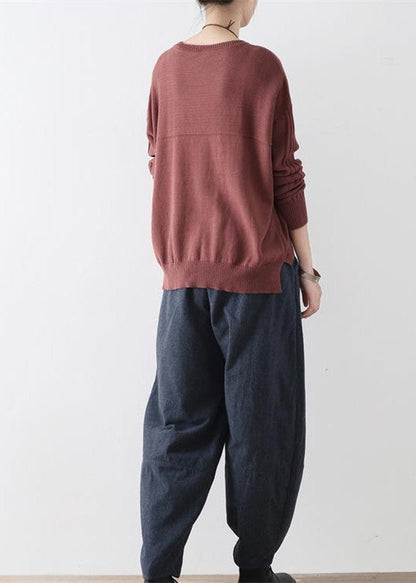 2024 Winter dunkelblaue Baumwollhose warme dicke oversized Leinenhose lässig gemütlicher Stil