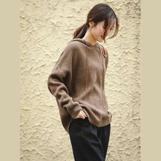 2019 Cute Loose Hoodie Sweater Fleece Women Casual Tops - SooLinen